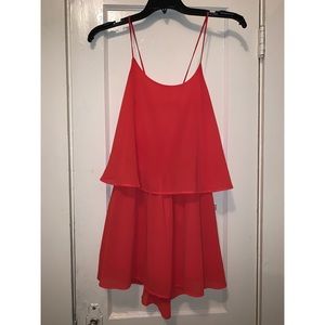 Latiste By Amy Red Dress with Cross Back